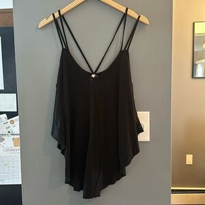 We The Free | Free People | Black flowy tank